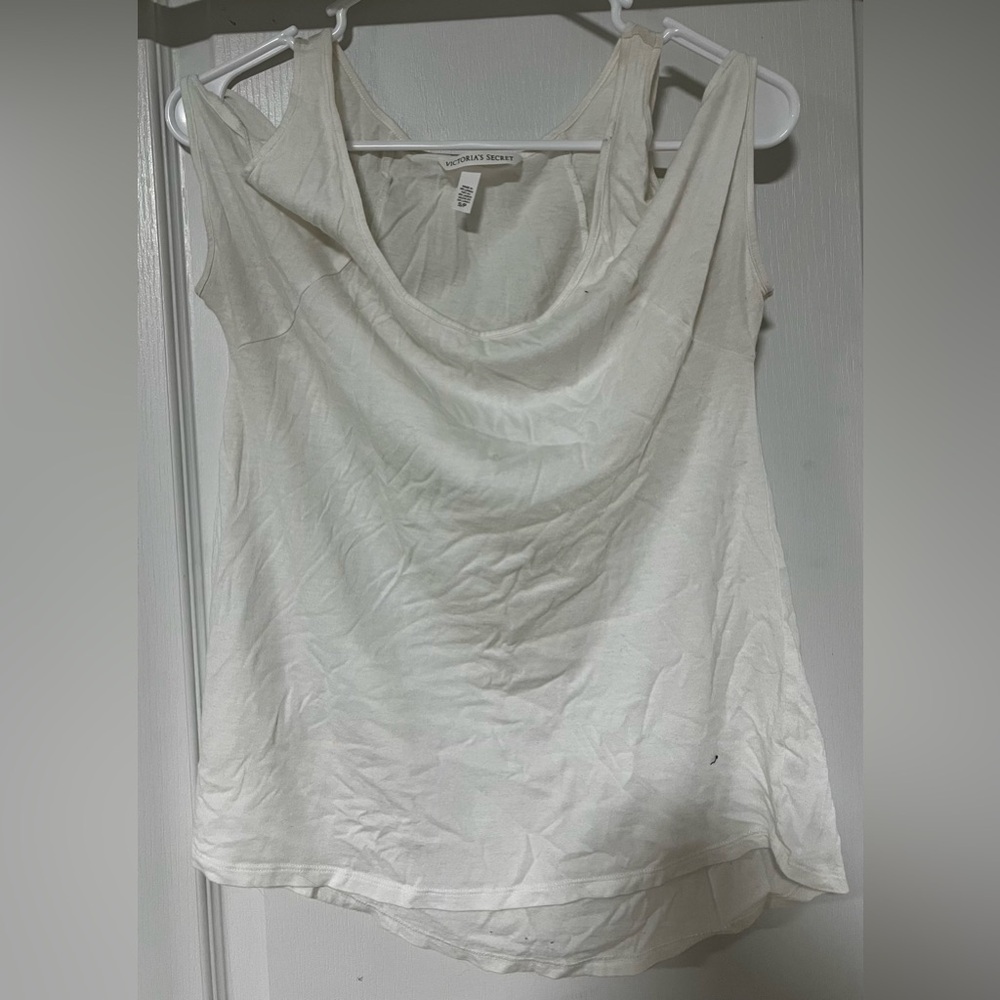 Victoria's Secret White Top off the shoulder